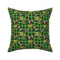 Football Fan / Sports / Brown Green  