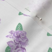 floral purple fabric