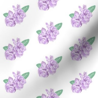 floral purple fabric