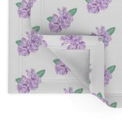floral purple fabric