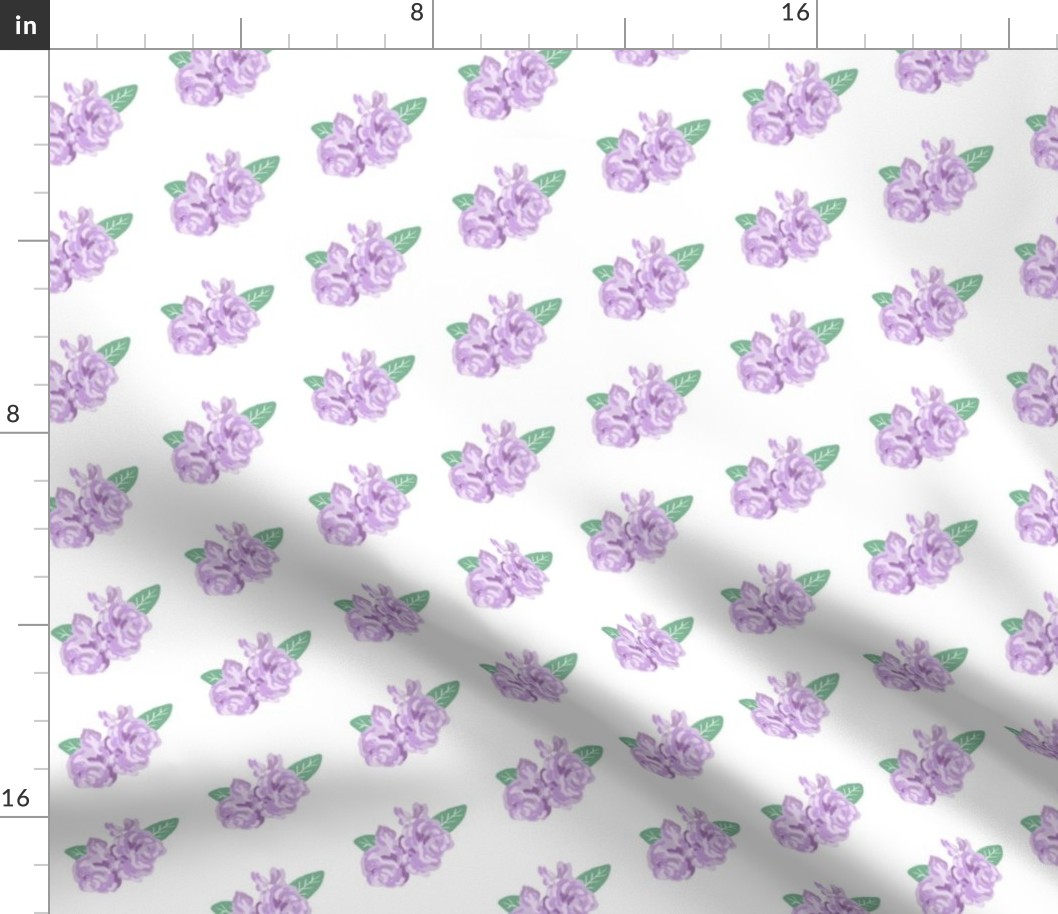 floral purple fabric