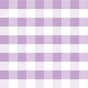 purple gingham fabric