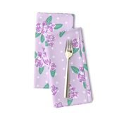 light purple floral fabric purples fabric