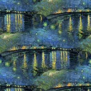 1888 Starry Night Over the Rhone