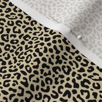 Animal Spots Small -Beige Background