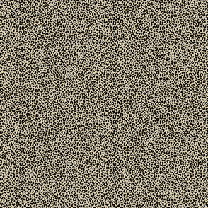 Animal Spots Small -Beige Background