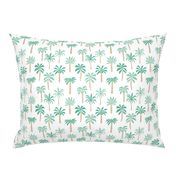 palm tree fabric // tropical summer linocut design by andrea lauren palm prints