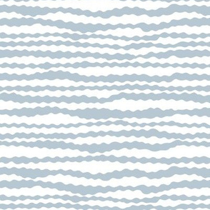 Wavy Stripes Blue by Minikuosi