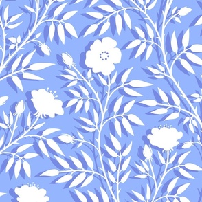Paper Roses - Blue 