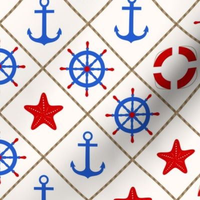  Nautical pattern .