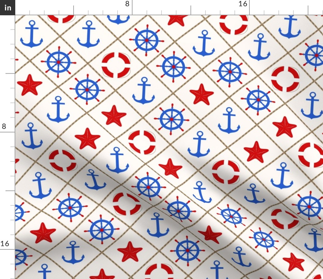  Nautical pattern .