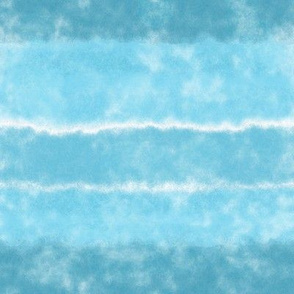 Soft Sky Blue Watercolor Stripes
