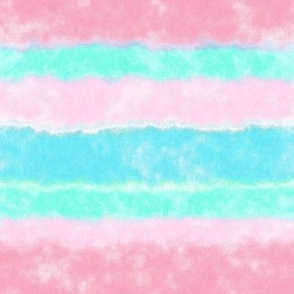 Soft Watercolor Stripes in Pink and Sky Blue