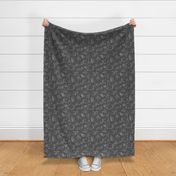 constellations // night time stars sky charcoal grey kids nursery baby print