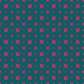 teal/fuschia bright summer splash