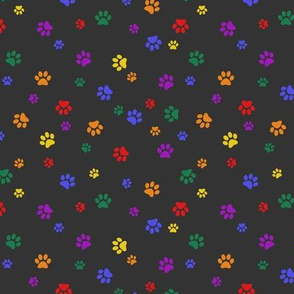 Pride Paws - Gay/Lesbian Rainbow