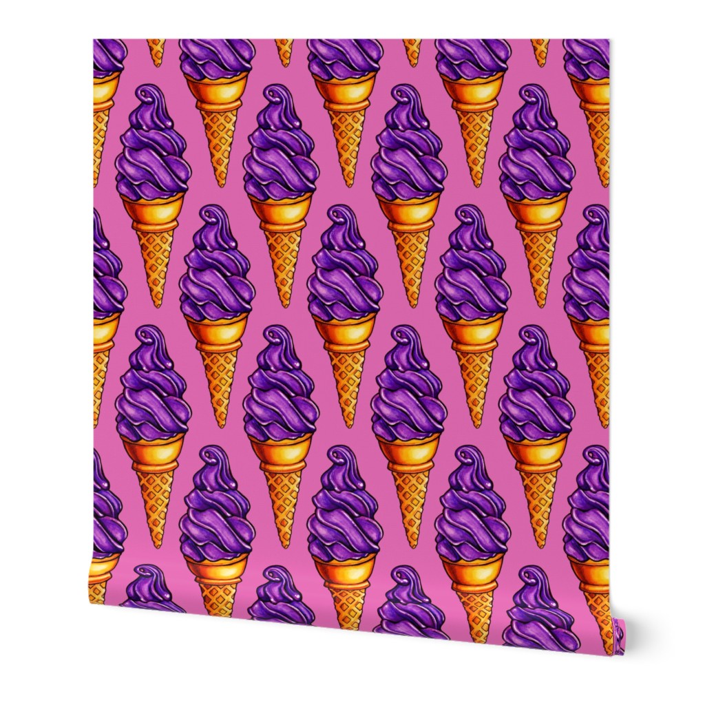 Purple Ice Cream