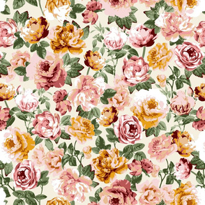 Sunny Floral - Ivory