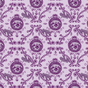 sloth_ornate_tile_purple