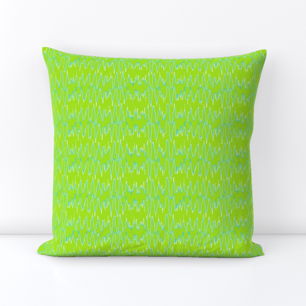 Skyline Stripe Green