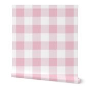 Large Azalea Pink Buffalo Check Gingham