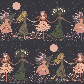 Sisters Midnight Dance {Dusty Rose} large scale