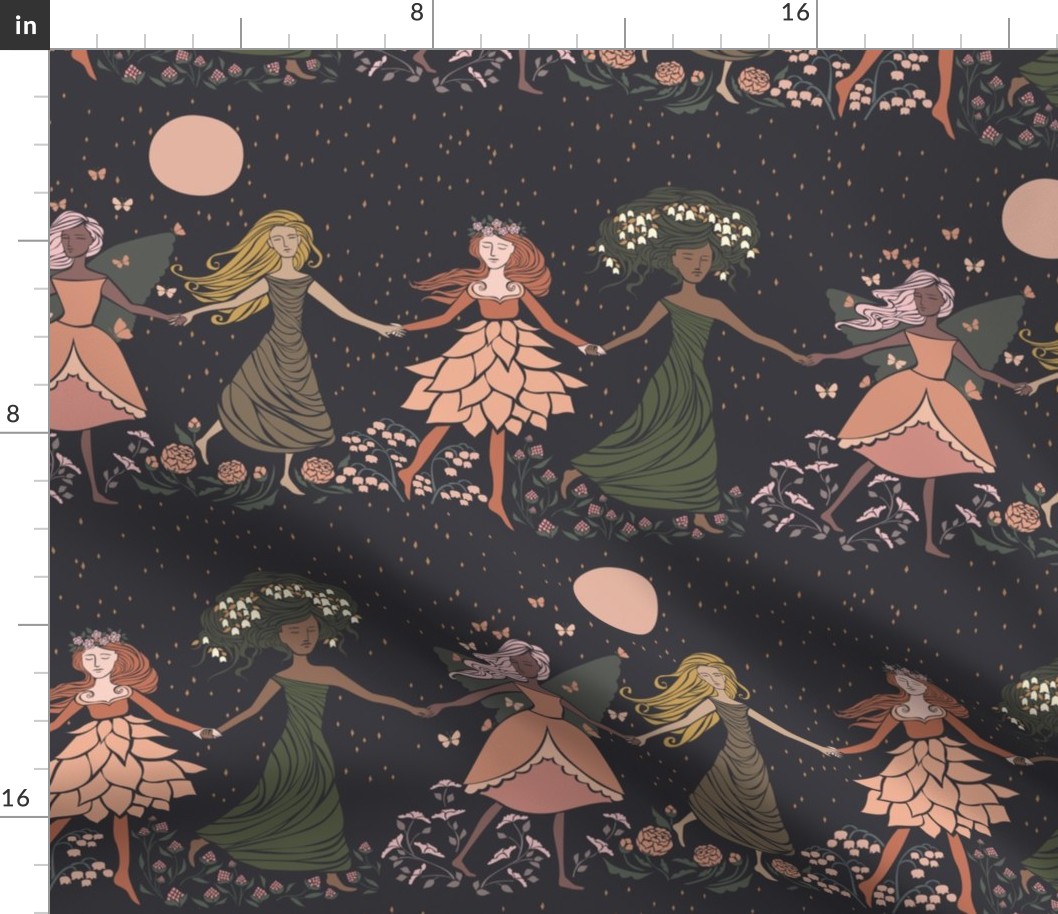 Sisters Midnight Dance {Dusty Rose} large scale