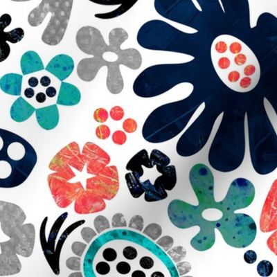 Matisse and Me Paper Flower Cutouts 