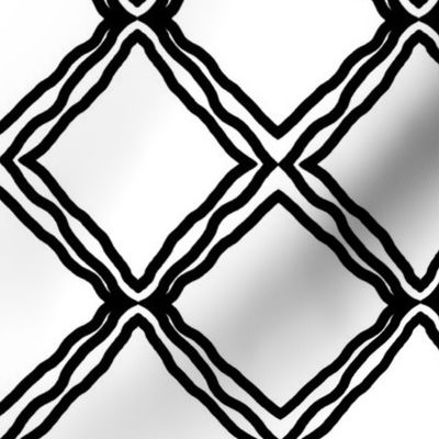 Black n White Day Dreams - lattice 