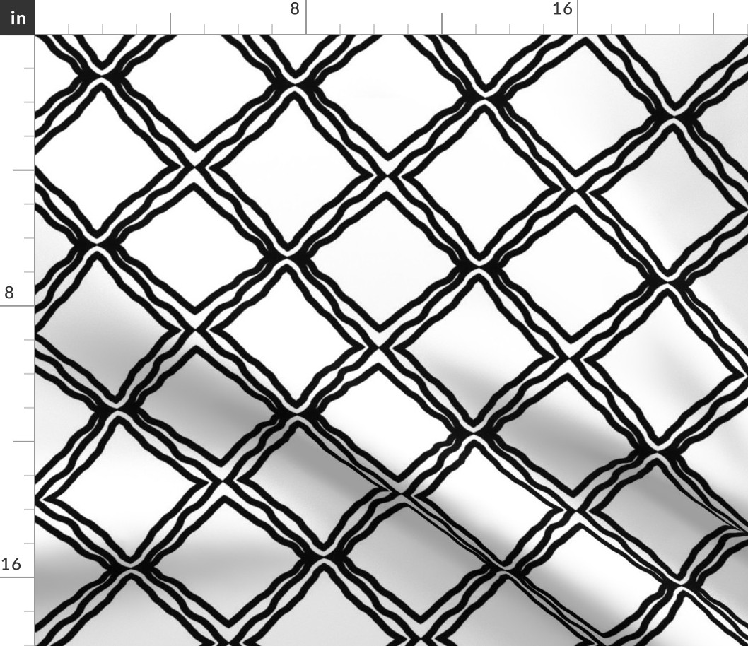 Black n White Day Dreams - lattice 