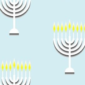 Menorah Cutouts