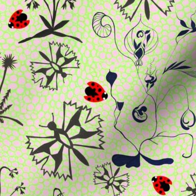 Vintage_papercut_with_ladybug