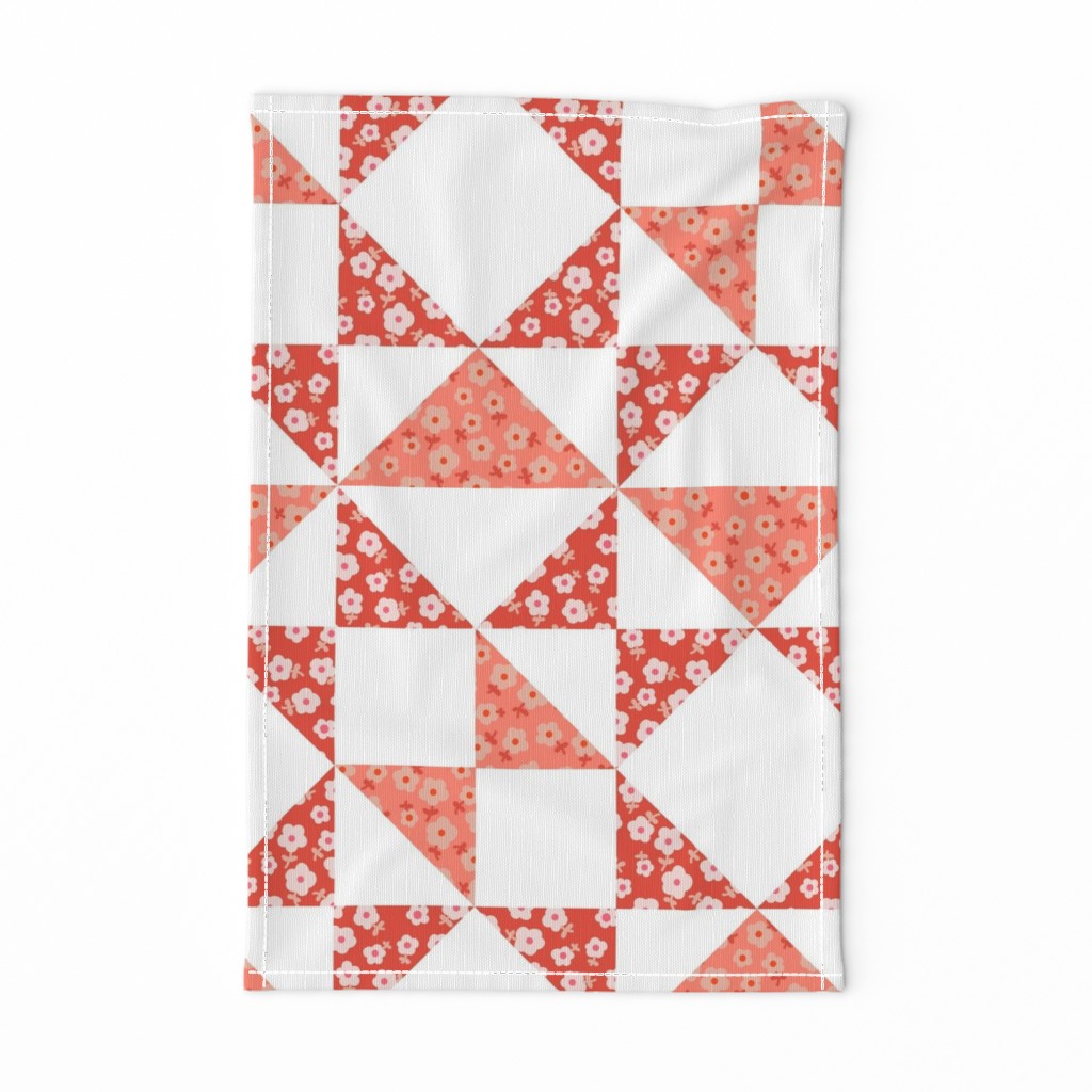 Vermillion Calico Patchwork