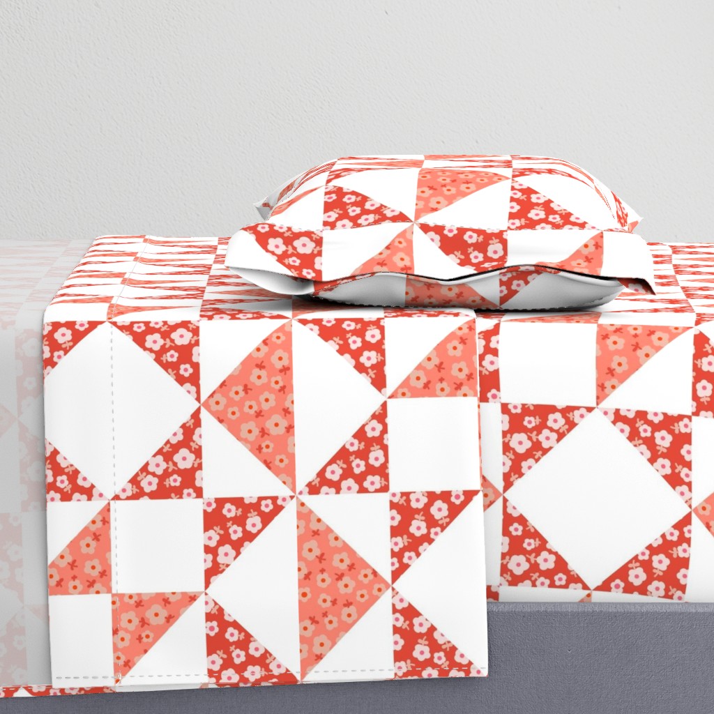 Vermillion Calico Patchwork