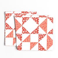 Vermillion Calico Patchwork