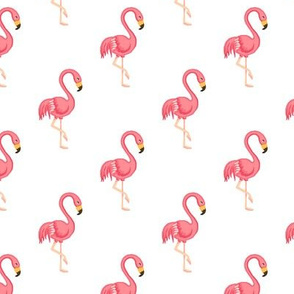 Flamingo midscale white