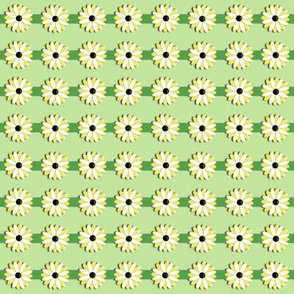 Daisies Paper Cut Daisy Chain yellow green