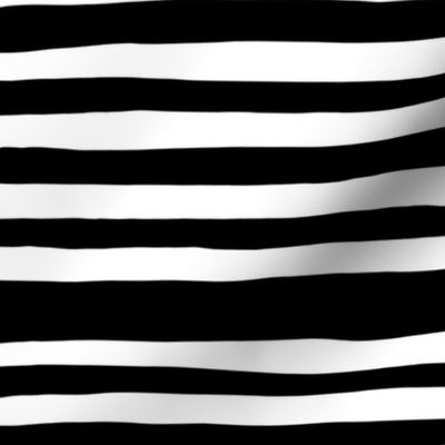 Black and white sketch stripe