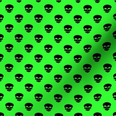 Skulls on Lime