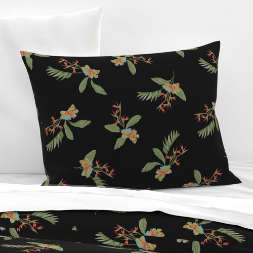 Tropical Dream Floral - Black