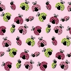 Ladybird Shuffle - Pink Skies