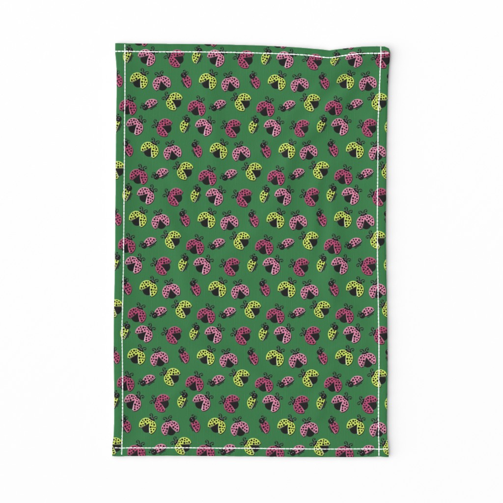 Ladybird Shuffle - Stem Green