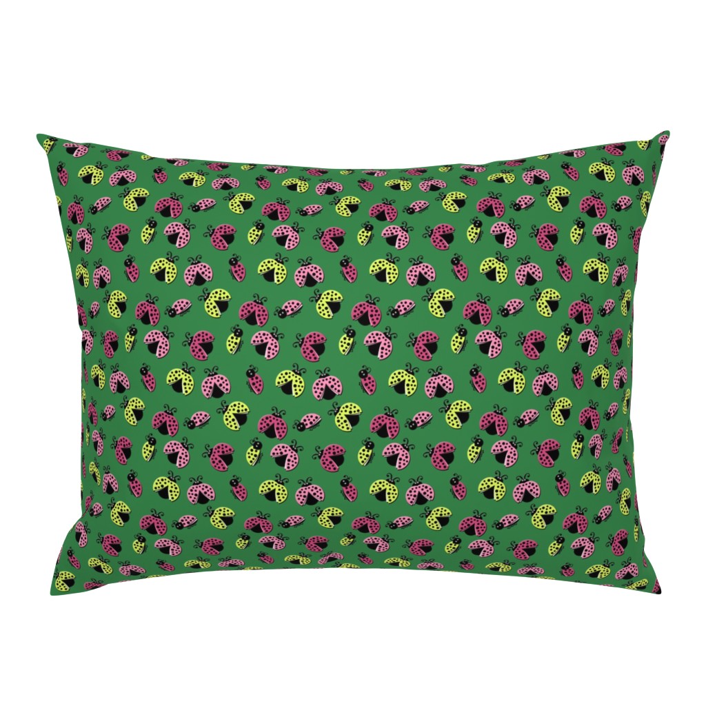 Ladybird Shuffle - Stem Green