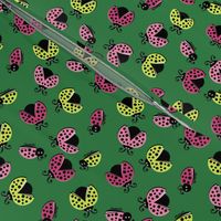 Ladybird Shuffle - Stem Green