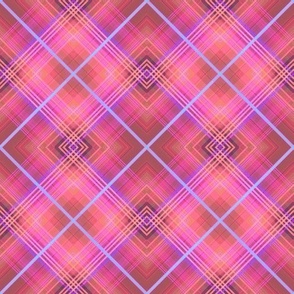 Pink plaid pattern 