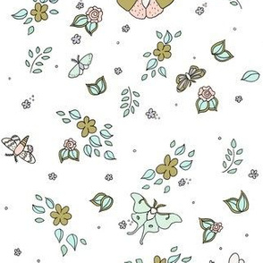 Flora And Flutter // by Sweet Melody Designs