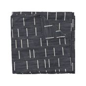 DENIM_LINE_MUD_CLOTH LARGE