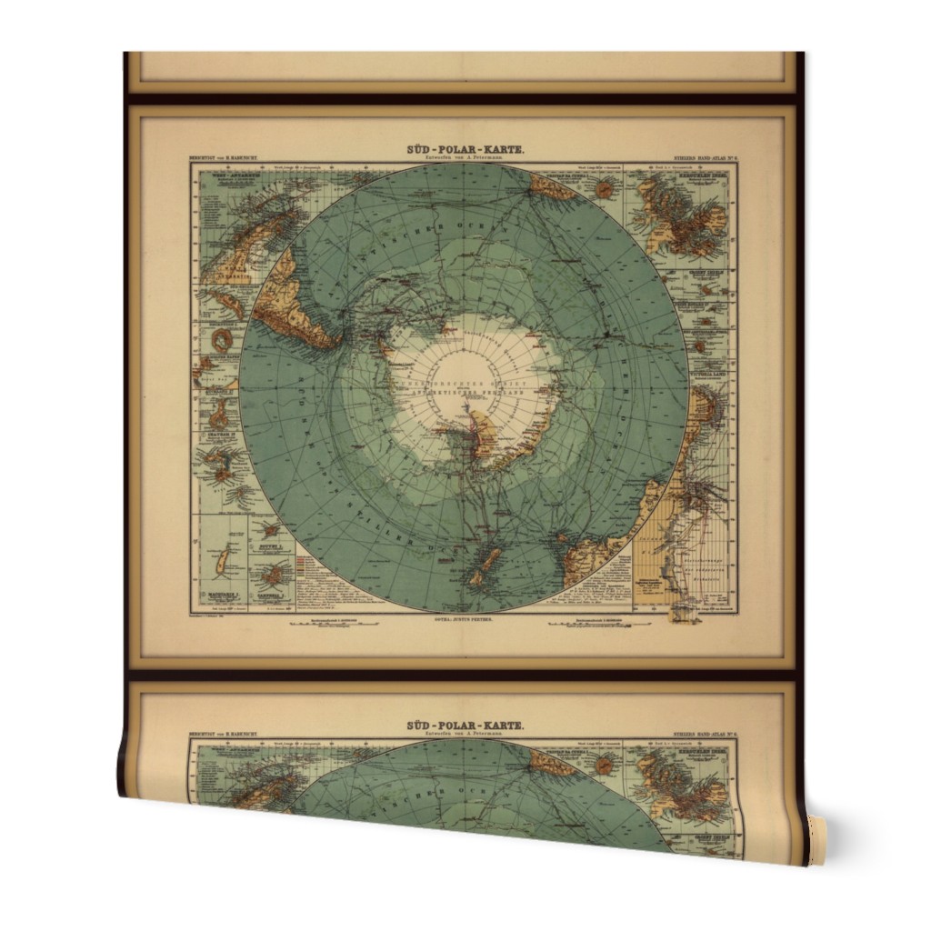 Antarctica map, FQ