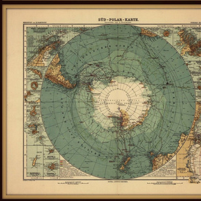 Antarctica map, FQ