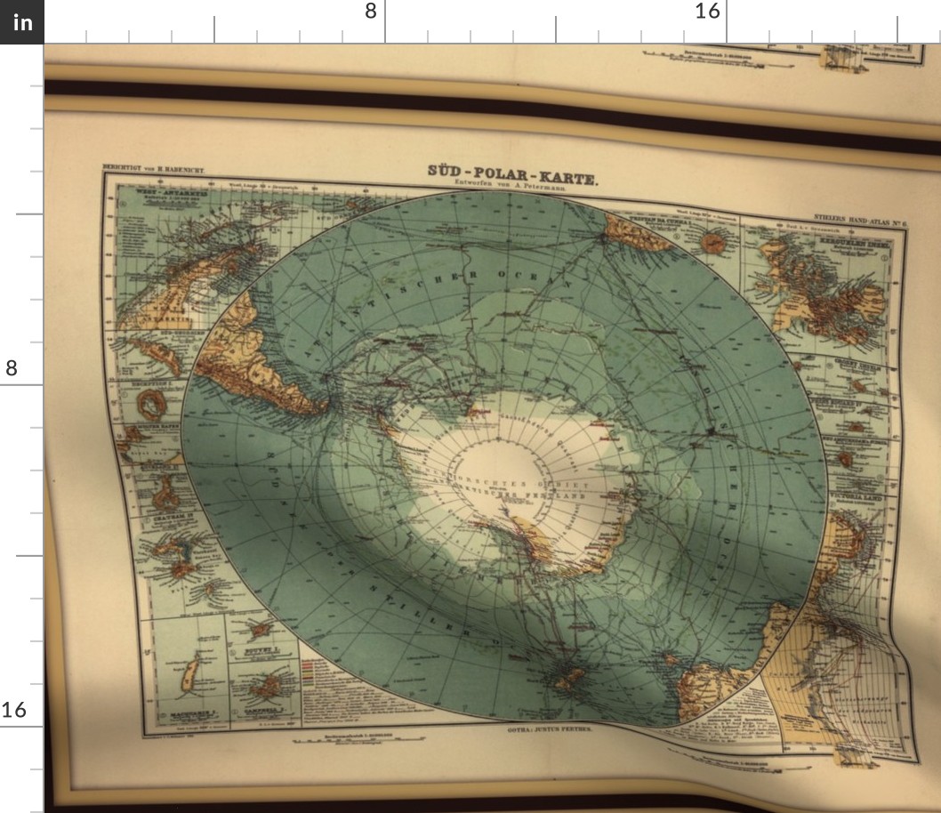 Antarctica map, FQ